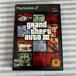 PlayStation 2 Grand Theft Auto III DVD PS2 Game #260131